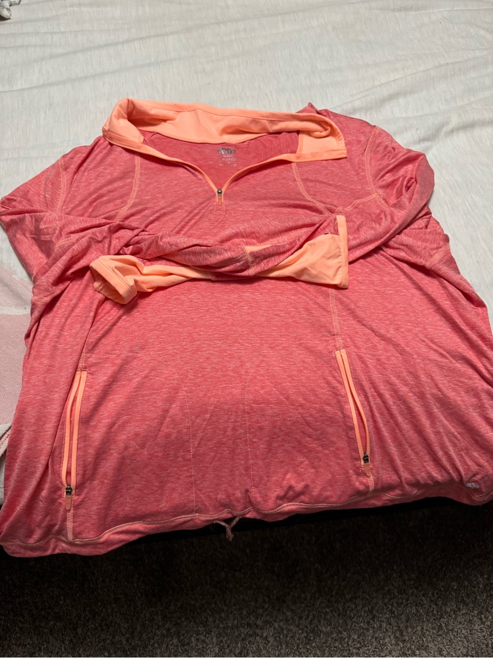 Maurices Coral Pink Lightweight Pullover Jacket